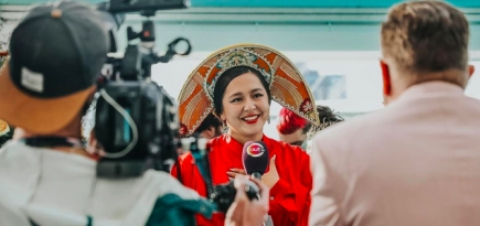 Манижа надела кокошник на церемонию открытия «Евровидения»