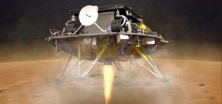На Марс впервые сел космический аппарат из Китая