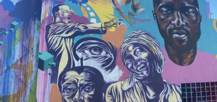 В Майами появился мурал с портретом Вирджила Абло