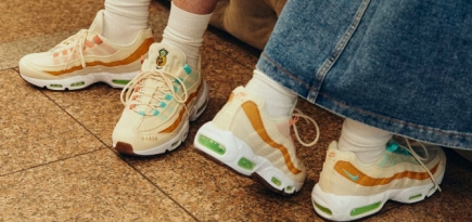 Nike выпустил коллекцию кроссовок с ананасовой «кожей»