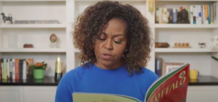 Мишель Обама читает детям сказки онлайн, чтобы помочь родителям во время самоизоляции