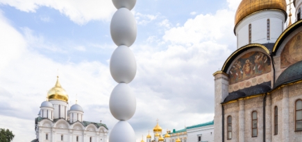 В Московском Кремле можно увидеть скульптуру Григория Орехова