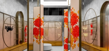 Гарри Нуриев оформил новый магазин бельевого бренда Petra