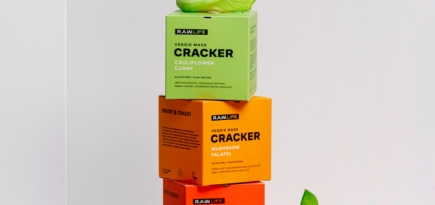 R.A.W. LIFE запустил линейку крекеров из овощей