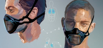 Reebok показал концепты защитных масок для занятий спортом