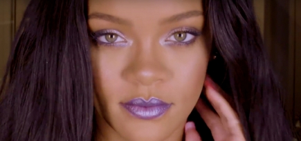 «Ледяной» макияж Рианны в новом бьюти-тьюториале Fenty Beauty