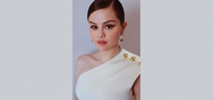 Селена Гомес примерила вещи AZ Factory Альбера Эльбаза для промо своего нового альбома