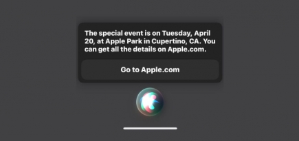 Siri случайно «выдала» дату следующей презентации Apple