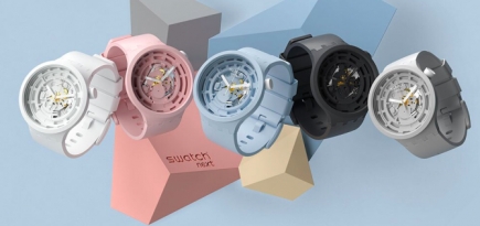 Бренд Swatch представил часы из биокерамики