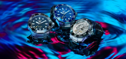 TAG Heuer показал новые спортивные часы Aquaracer Professional 300