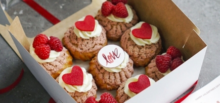 Кондитерская Teabakery представила коллекцию десертов ко Дню святого Валентина