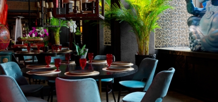 Ресторан Black Thai представил новое пространство в здании гостиницы «Украина»