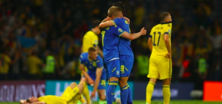 Сборная Украины впервые вышла в четвертьфинал чемпионата Европы по футболу