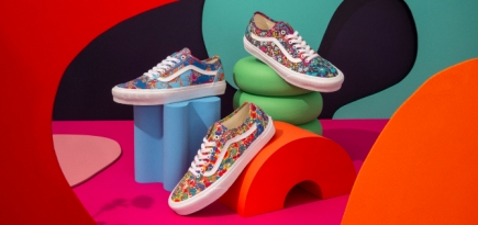 Vans выпустил кеды Old Skool из ткани с цветочным узором Liberty