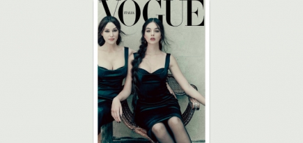 Моника Беллуччи снялась с дочерью Девой Кассель для обложки Vogue Italia