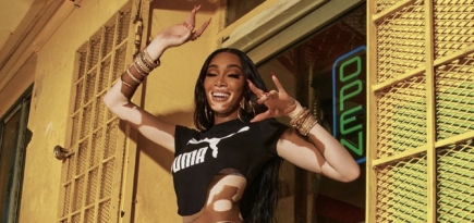 Винни Харлоу представила новые кроссовки Cali Dream от Puma