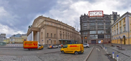 «Яндекс.Карты» снял панорамы опустевшей из-за самоизоляции Москвы