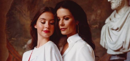 Кэтрин Зета-Джонс снялась вместе с дочерью в кампании Fendi