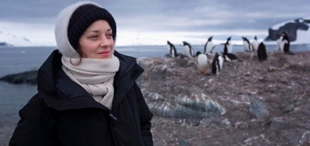 Марион Котийяр показала снимки из экспедиции в Антарктиду вместе с Greenpeace