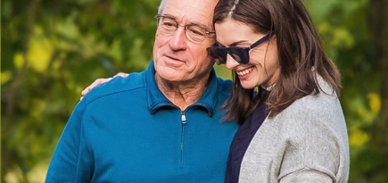 Роберт Де Ниро и Энн Хэтэуэй в трейлере \"Стажера\"