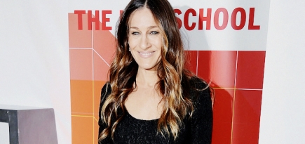 Сара Джессика Паркер на открытии университетского центра в Нью-Йорке