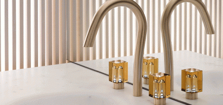 Сантехника в хрустале от Реми Тессье и Baccarat