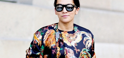 Неделя моды в Париже A/W 2014: street style. Часть I