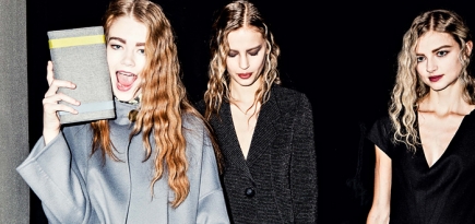 Giorgio Armani, осень-зима 2014: backstage