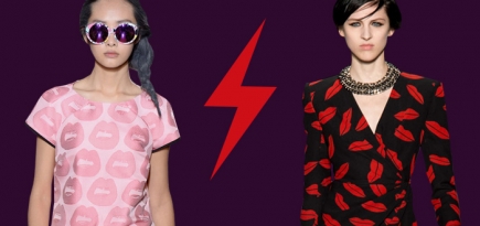 Голосование: принт \"губы\" Giles VS Saint Laurent