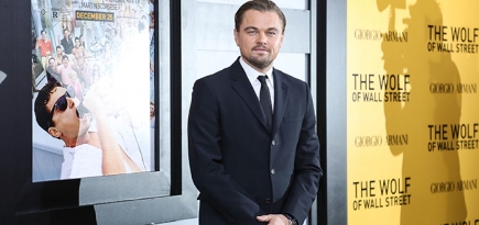 Леонардо ДиКаприо на премьере \"Волка с Уолл-стрит\"