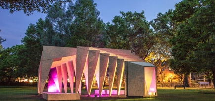 Экопавильон в виде грудной клетки от IPT Architects