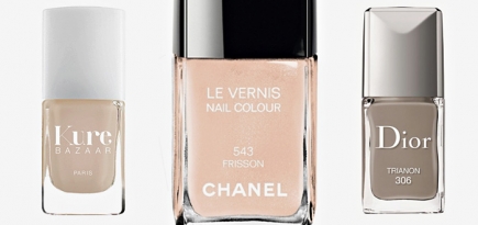 Десять лаков для маникюра в гамме nude