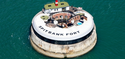 Отель в старинном форту Spitbank