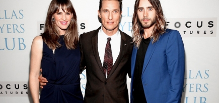 Премьера \"Далласский клуб покупателей\" в Беверли-Хиллз