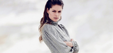 Даутцен Крез в съемке для Elle France