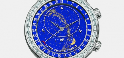 Новые часы Patek Philippe со звездным небом на циферблате