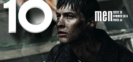 Россиянин Дима Дионесов на обложке 10 Men, лето 2014