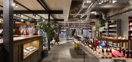 Концептуальный магазин Biotop в японском городе Осаке