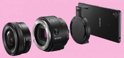 Новая камера-объектив QX-1 от Sony