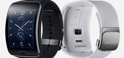 Samsung представили \"умные\" часы Gear S с 3G-модулем
