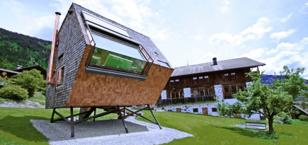 Дом на сваях Ugofel в Австрии