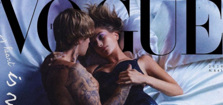 Джастин и Хейли Бибер снялись для обложки Vogue Italia в честь годовщины свадьбы