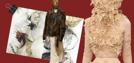 Много Маржелы и щепотка Гальяно: из чего состоит дебют Гленна Мартенса в Maison Margiela