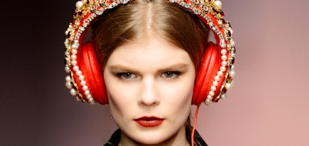 Красота в деталях: образ с шоу Dolce & Gabbana