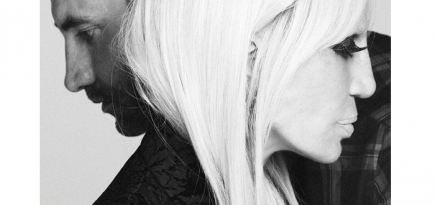 Донателла Версаче в рекламной кампании Givenchy