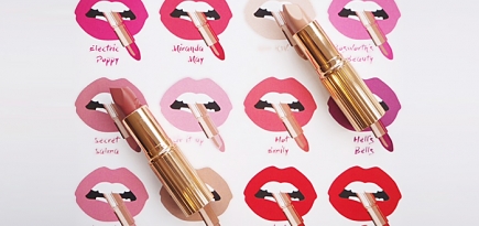Ким Кардашьян приняла участие в создании линии помад Charlotte Tilbury