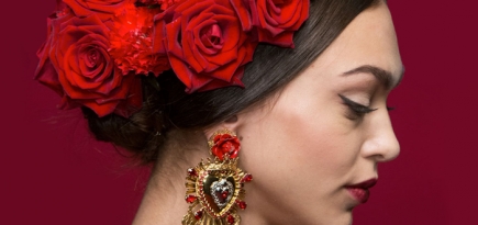 Красота в деталях: образ с показа Dolce & Gabbana