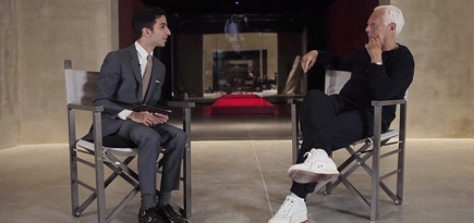 Опубликовано редкое интервью Джорджо Армани