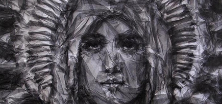 Бенджамин Шайн создал портреты из тканей