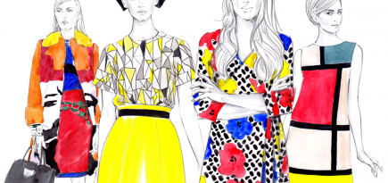 Краски, мода и искусство